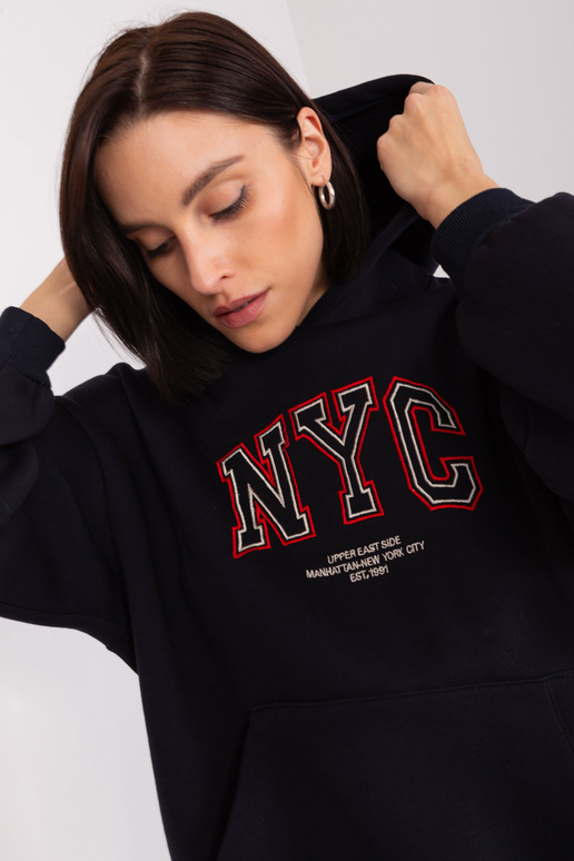 Megztinis-FA-BL-8808.95 tamsiai mėlynas