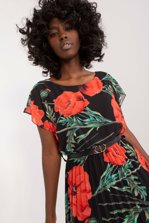 Suknelė-DHJ-SK-8839-2,89-juoda-raudona