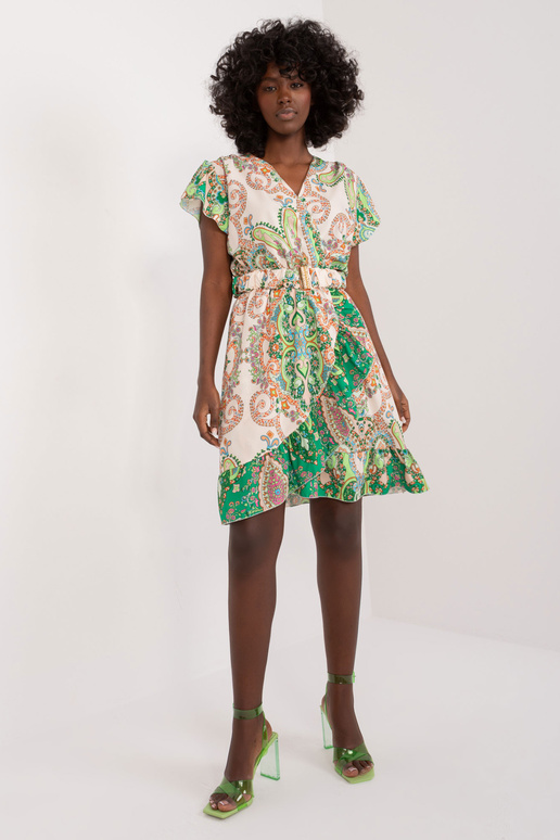 Suknelė-DHJ-SK-17259.57-žalia