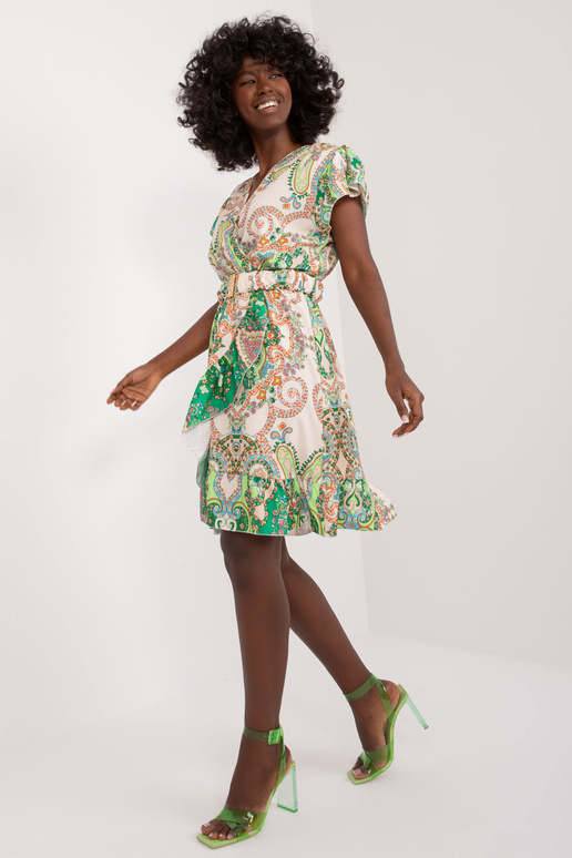 Suknelė-DHJ-SK-17259.57-žalia