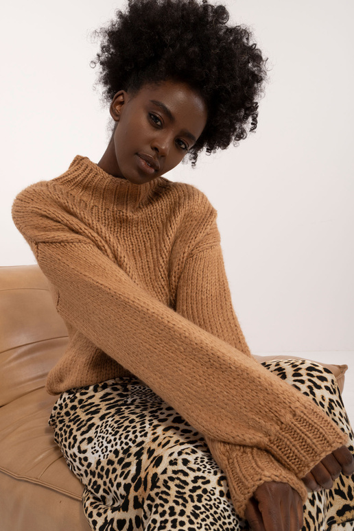 Megztinis-BA-SW-3017-1,66-šviesiai rudas