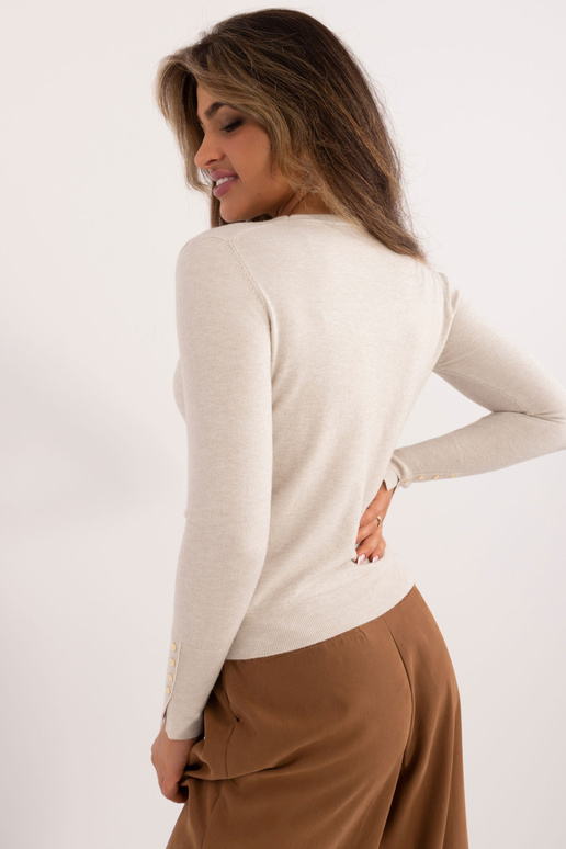 Megztinis-PM-SW-R5101.31P-smėlio spalvos