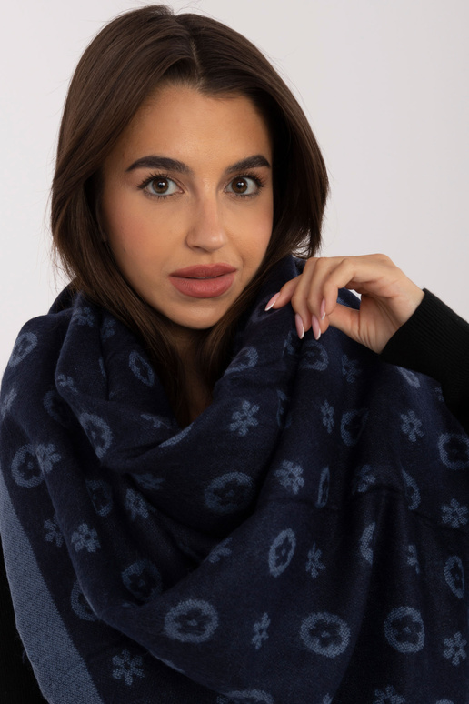 Šalikas-AT-SZ-1701.61 - tamsiai mėlynas Šalikas-AT-SZ-1701.61 - tamsiai mėlynas