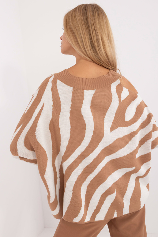 Megztinis-FN-SW-0608.61- Smėlio spalvos