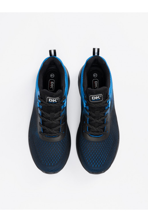 Juodos ir mėlynos spalvos sportiniai batai 