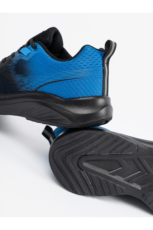 Juodos ir mėlynos spalvos sportiniai batai 