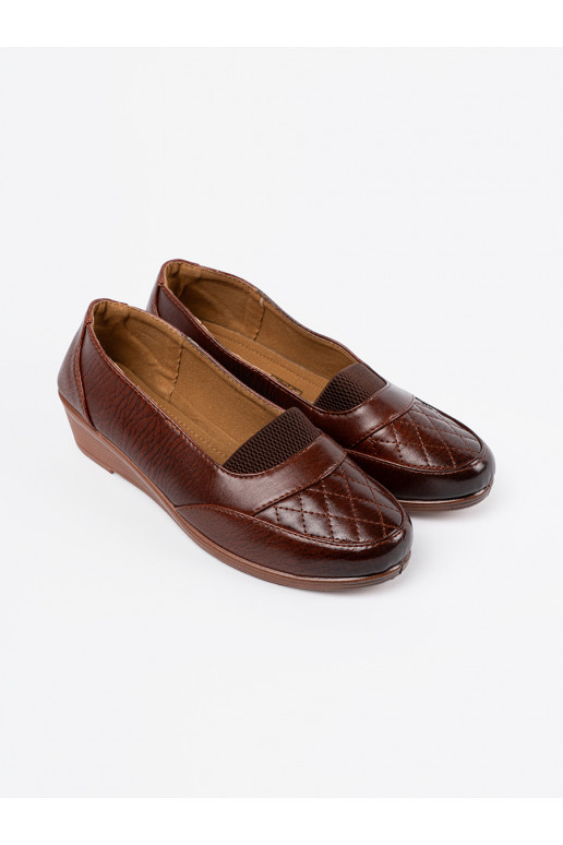  rudos spalvos pusbačiai 