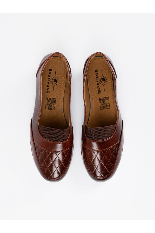  rudos spalvos pusbačiai 