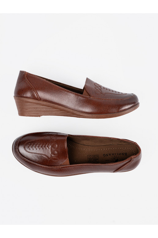 rudos spalvos  pusbačiai 