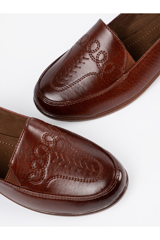 rudos spalvos  pusbačiai 