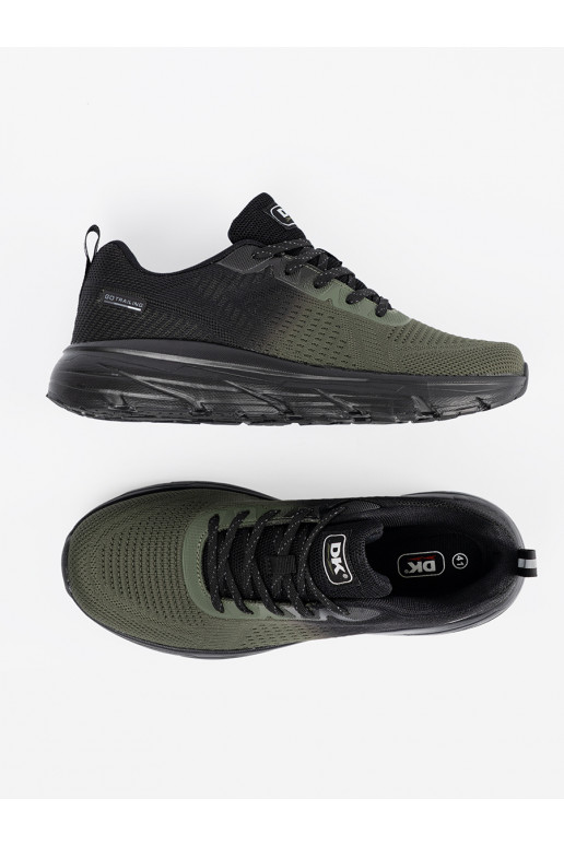  tamsios žalios spalvos sportiniai batai 