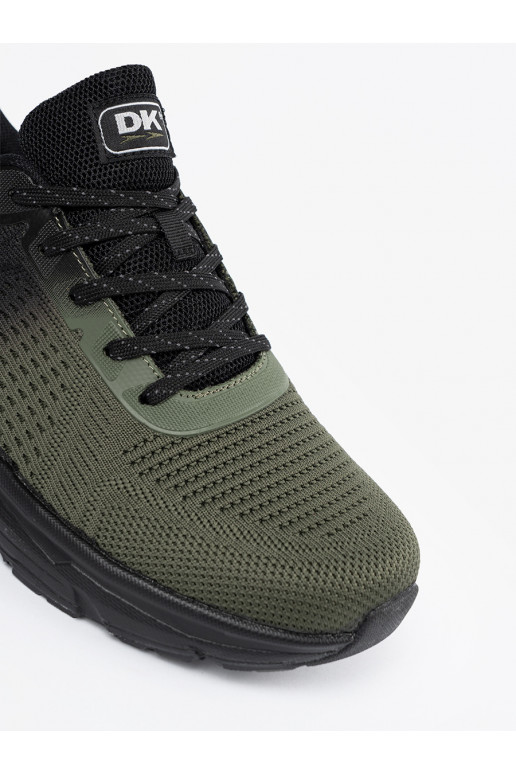  tamsios žalios spalvos sportiniai batai 