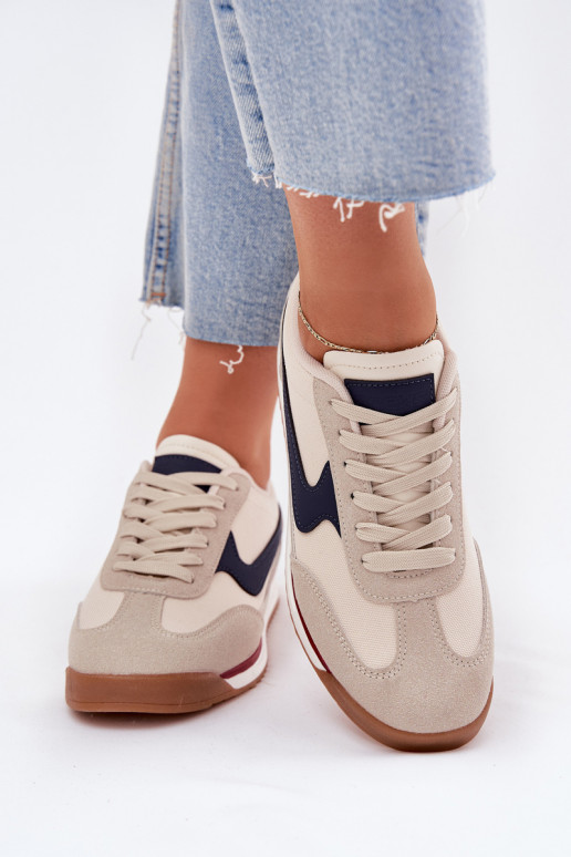 sportiniai bateliai  modelio batai  smėlio spalvos Zerina sportiniai bateliai  modelio batai  smėlio spalvos Zerina