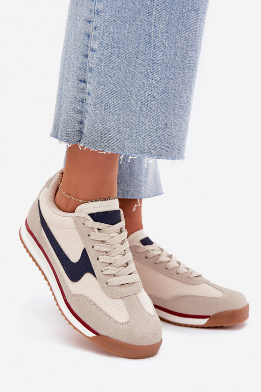 sportiniai bateliai  modelio batai  smėlio spalvos Zerina sportiniai bateliai  modelio batai  smėlio spalvos Zerina