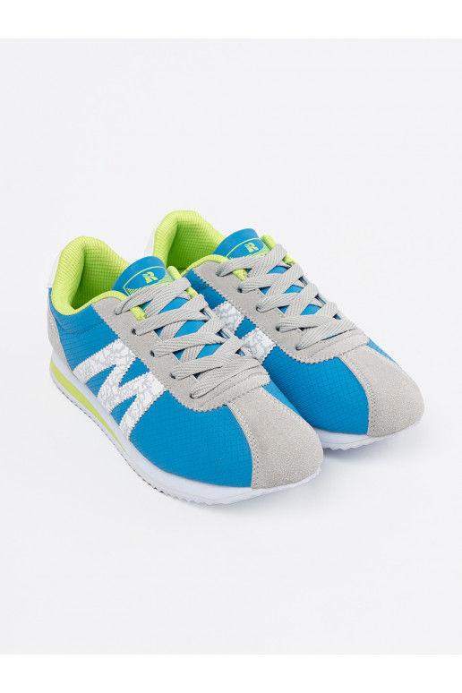 žydros-pilkos spalvos sportiniai batai