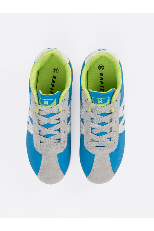 žydros-pilkos spalvos sportiniai batai