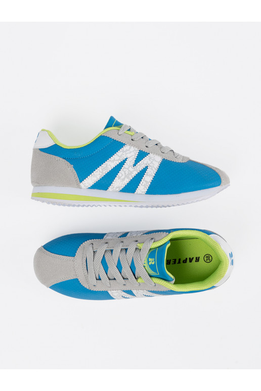 žydros-pilkos spalvos sportiniai batai