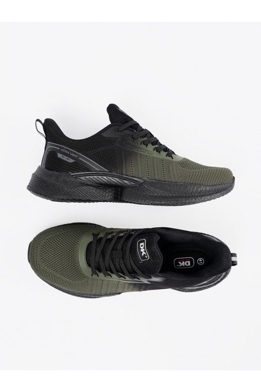  tamsios  žalios spalvos sportiniai batai