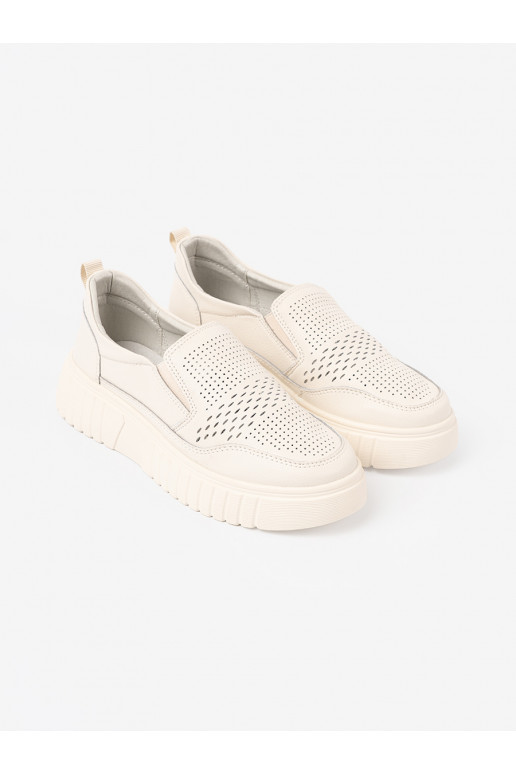 batai  su platforma beż