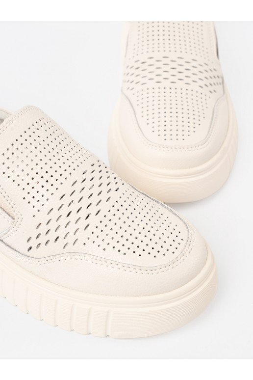 batai  su platforma beż