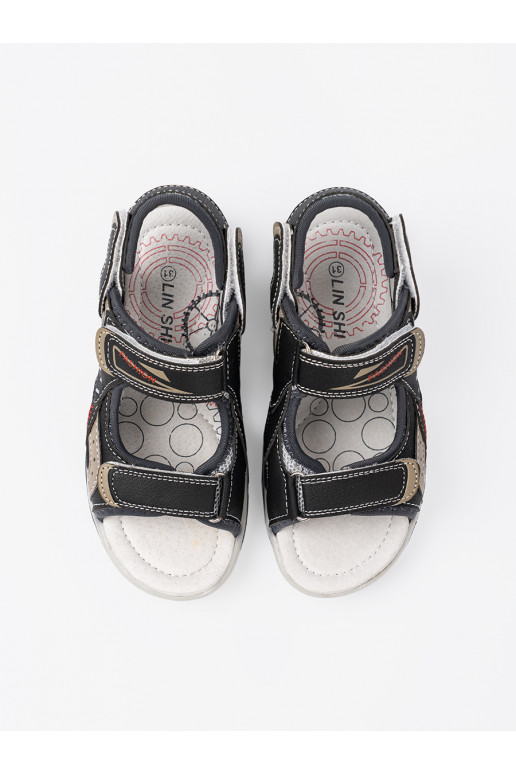 Juodos spalvos sandalai 