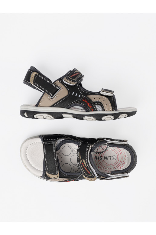 Juodos spalvos sandalai 