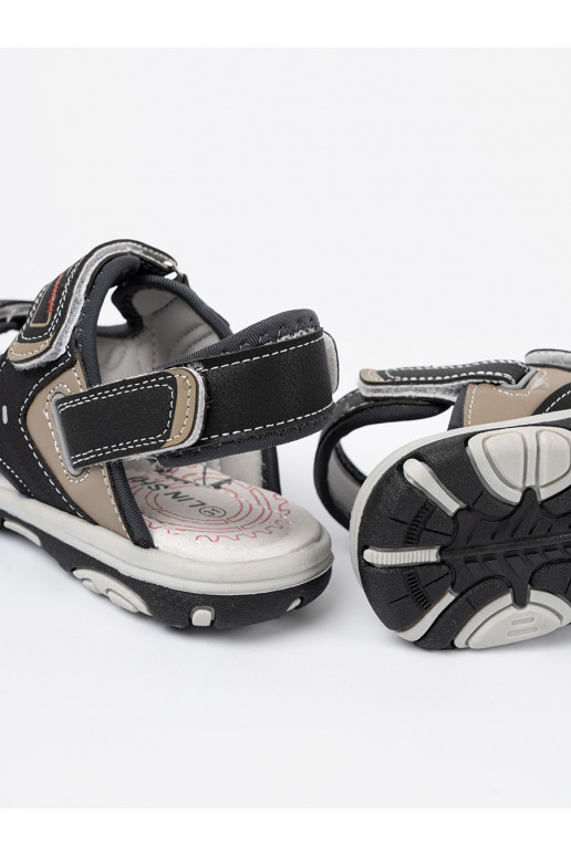 Juodos spalvos sandalai 