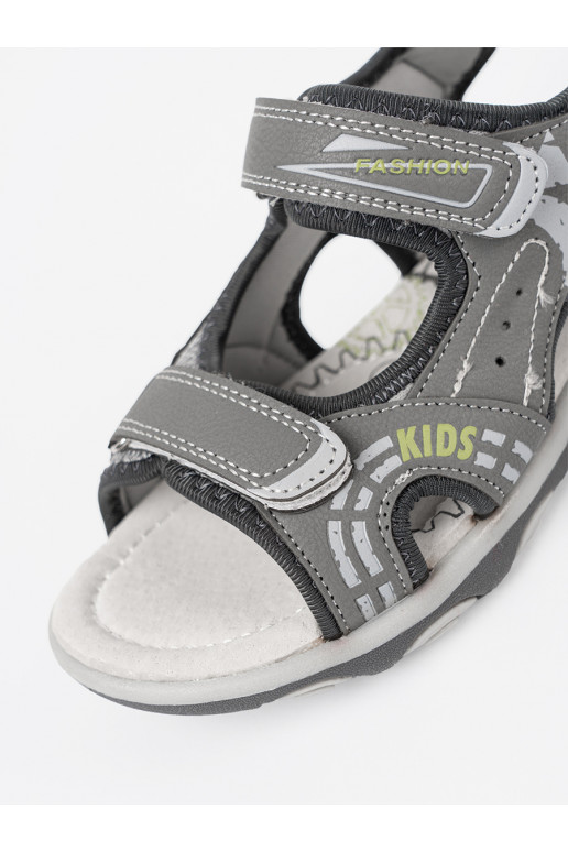 berniukų sandalai  pilkos spalvos