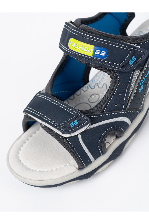 pilkos spalvos sandalai 