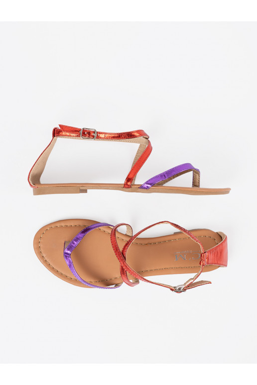 lygiapadžiai sandalai z  mi paseczkami