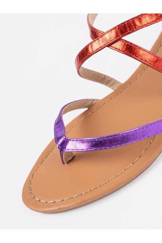 lygiapadžiai sandalai z  mi paseczkami