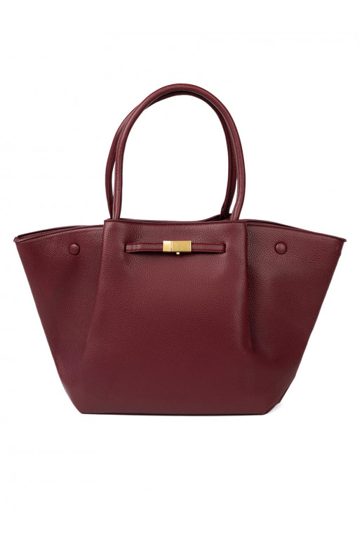 bordowa shopperka   bordowa shopperka