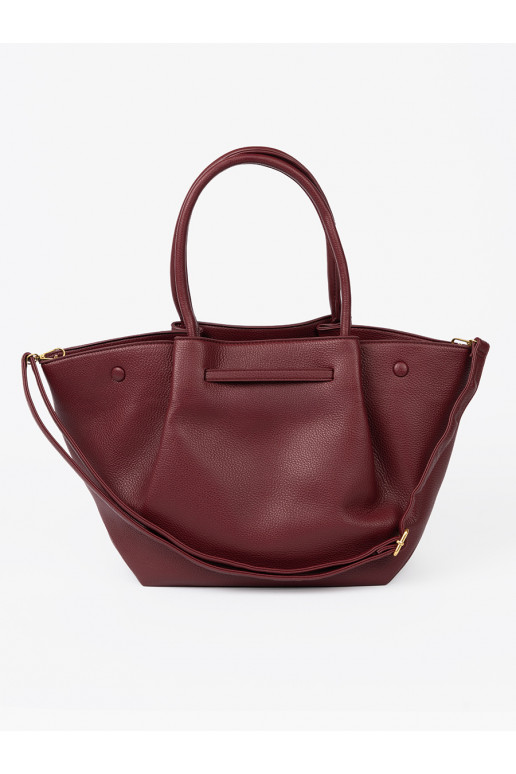 bordowa shopperka   bordowa shopperka