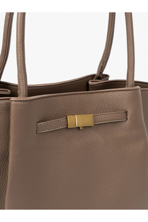 Rankinė/krepšys shopper taupe Rankinė/krepšys shopper taupe