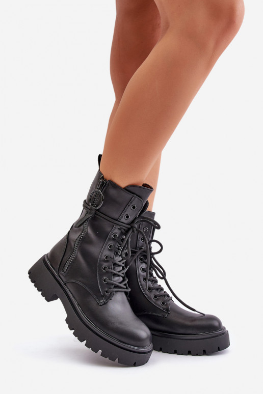 pašiltinti aulinukai  iš eko odos Juodos spalvos Nealandra pašiltinti aulinukai  iš eko odos Juodos spalvos Nealandra