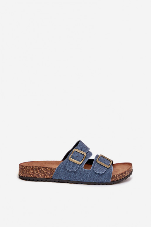  Šlepetės su platforma su sagtimis   Vesina