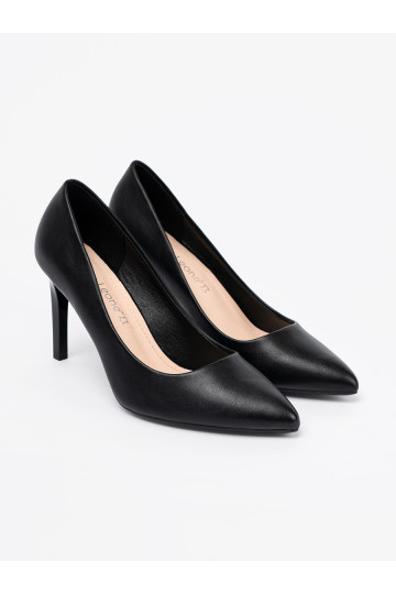  juodos spalvos aukštakulniai su plonu kulniuku 2