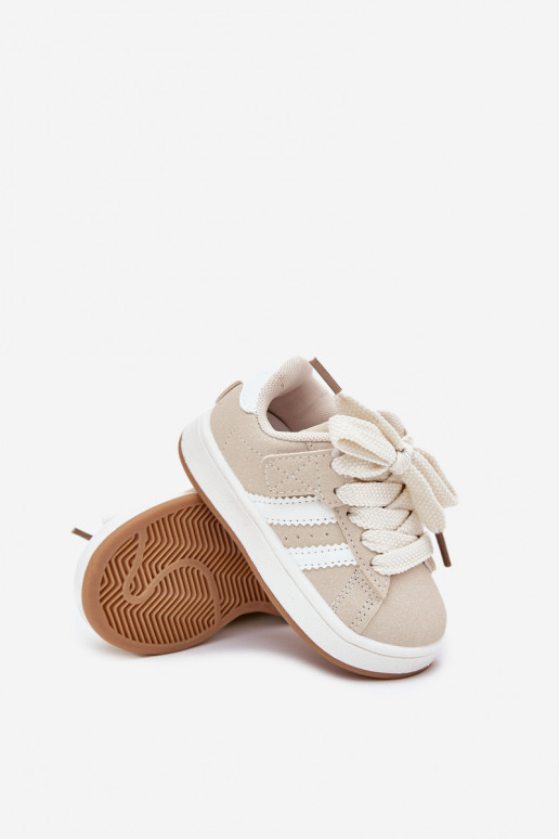 sportiniai bateliai  modelio batai Vaikiški smėlio spalvos Zerisa sportiniai bateliai  modelio batai Vaikiški smėlio spalvos Zerisa