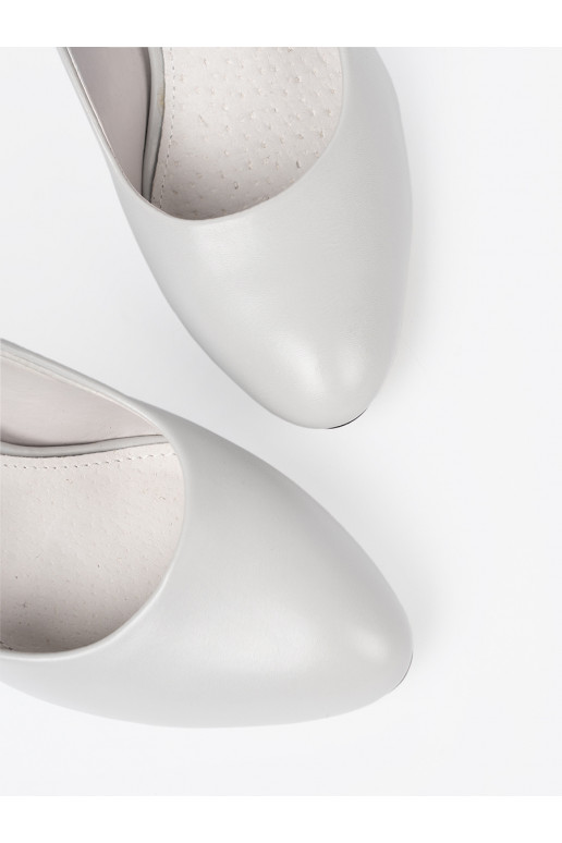 pilkos spalvos  aukštakulniai su aukštu kulnu