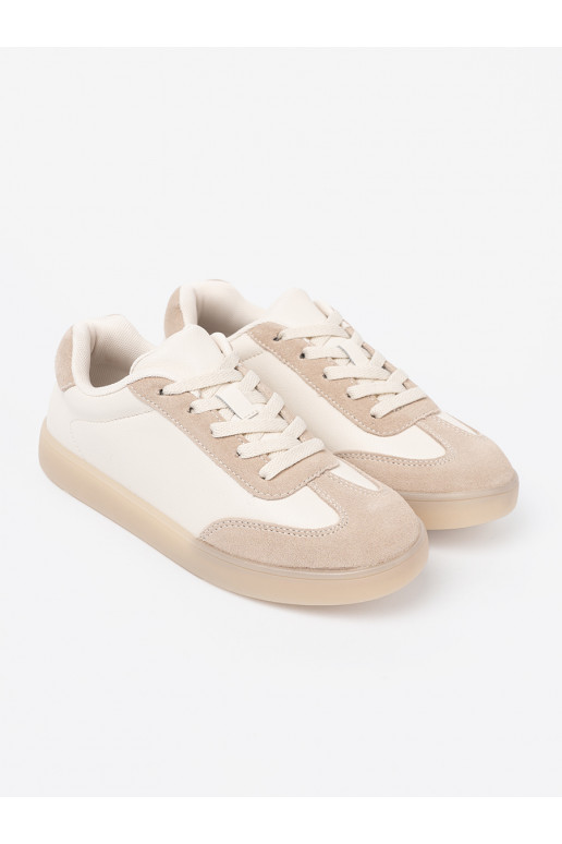 Moteriški laisvalaikio batai baltos spalvos-