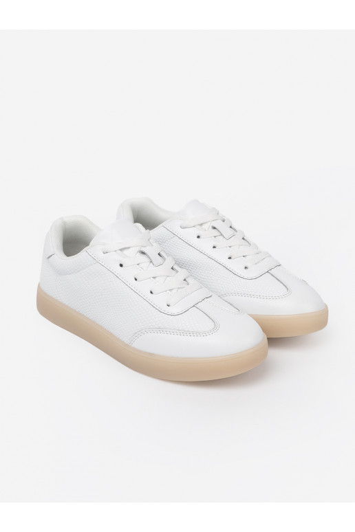 Moteriški laisvalaikio batai baltos spalvos