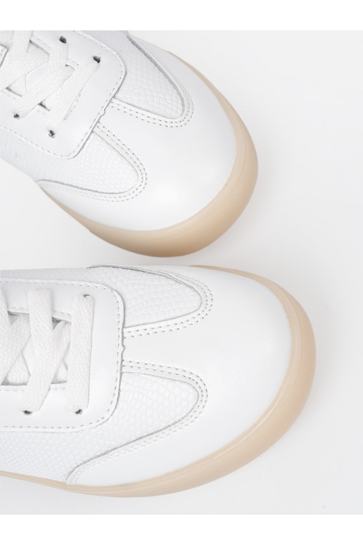 Moteriški laisvalaikio batai baltos spalvos