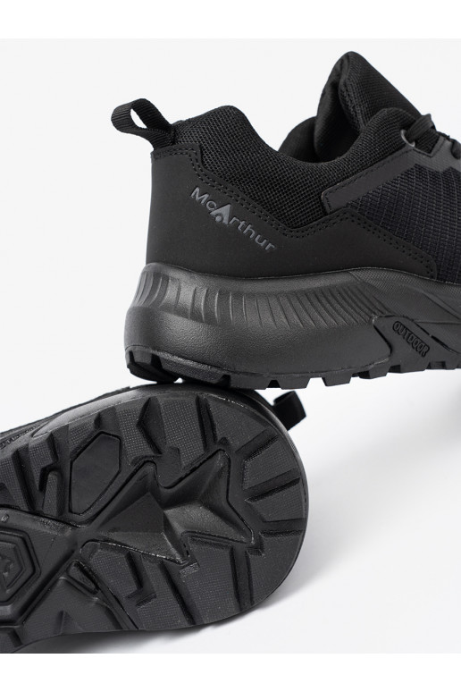 Juodos spalvos  modelio batai z tekstylną cholewką  McArthur