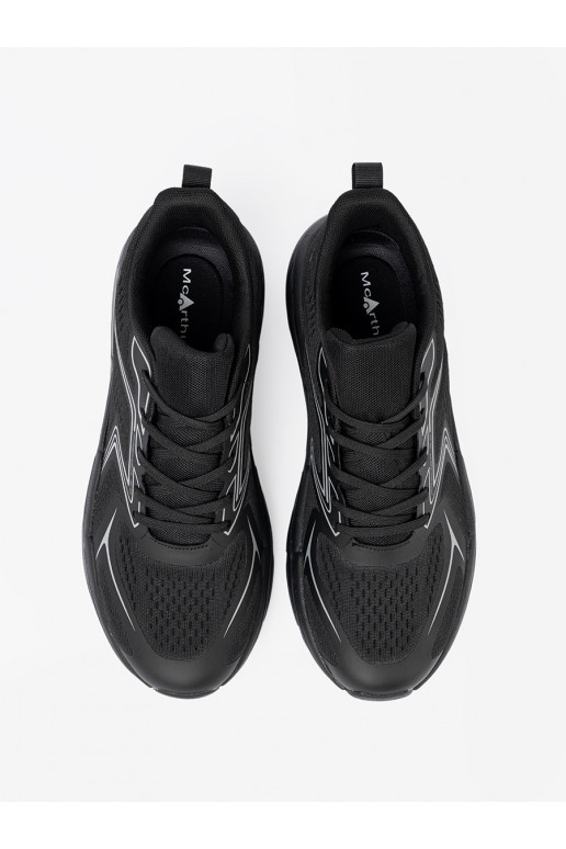  sportiniai batai juodos spalvos su masyviu kulnu McArthur