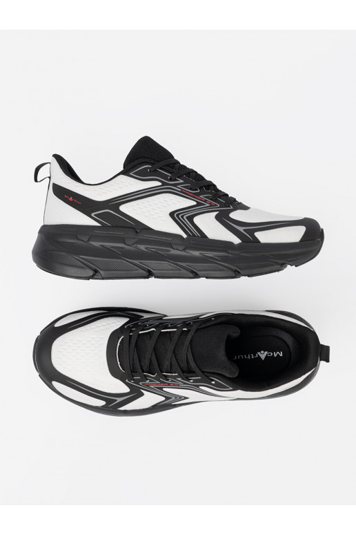  sportiniai batai baltos spalvos juodos spalvos z siateczkową strukturą McArthur