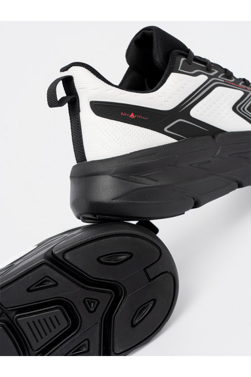  sportiniai batai baltos spalvos juodos spalvos z siateczkową strukturą McArthur
