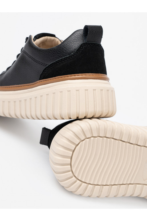 Juodos spalvos  modelio batai   na j platformie Sergio Leone