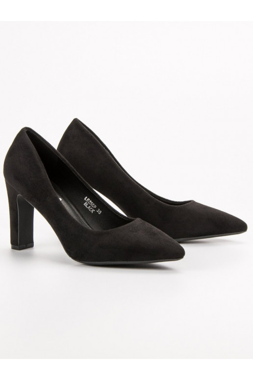 Klasikinio modelio zomšiniai bateliai