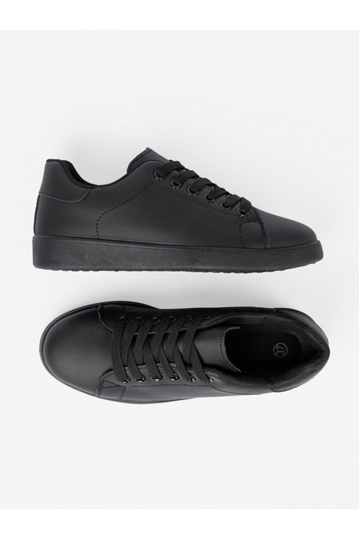 Juodos spalvos  modelio batai z matowym wykończeniem i m