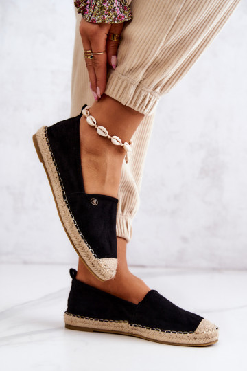 Zomšinės espadrilės Juodos spalvos Joaquin 2
